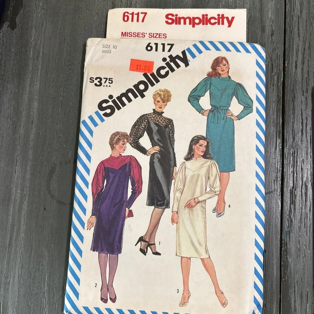 VTG Simplicity Sewing Patterns Qty 20 (70s & 80s) Uncut NOS Women's Dresses NEW